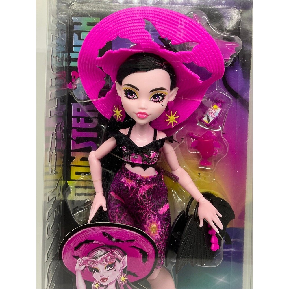 Monster High-Scare-adise “Draculaura” Fashion Doll
